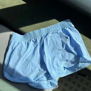 Athleta Light Blue Athletic Shorts